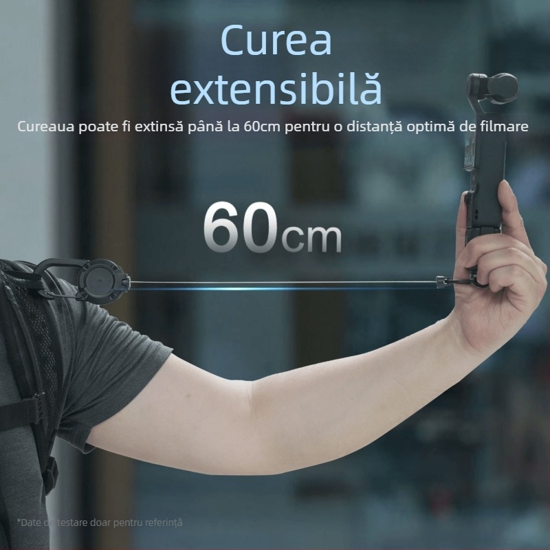 Cataramă extensibilă pentru DJI Pocket 3 – BB01, compatibilă cu DJI OSMO Pocket 3; Material: plastic + metal; Cod produs: B/B001 (BB01 • Compatibil cu DJI OSMO Pocket 3 • Material: plastic + metal • B/B001)