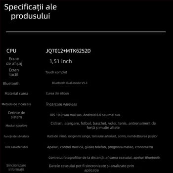  ceas inteligent 5G cu SIM, apeluri independente, compatibilitate totală a rețelei, ecran AMOLED, descărcare aplicații Android, NFC, rezistent la apă