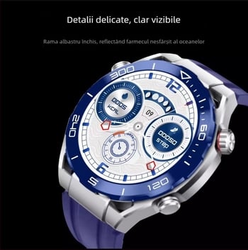  ceas inteligent 5G cu SIM, apeluri independente, compatibilitate totală a rețelei, ecran AMOLED, descărcare aplicații Android, NFC, rezistent la apă