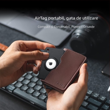 Carcasă protecție card Airtag – Carcasă dură din ABS, IP68, Turnare prin injecție