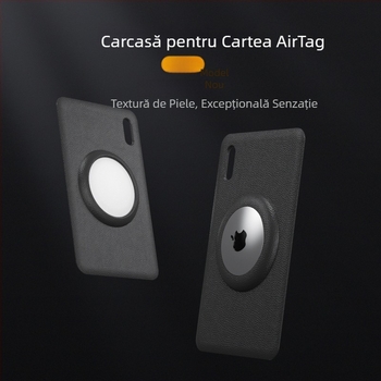 Carcasă protecție card Airtag – Carcasă dură din ABS, IP68, Turnare prin injecție
