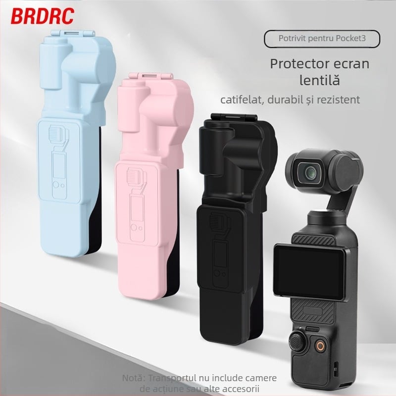 Capac de protecție pentru obiectiv și ecran DJI Osmo Pocket 3, BRDRC, ABS+PC, 27,4 g