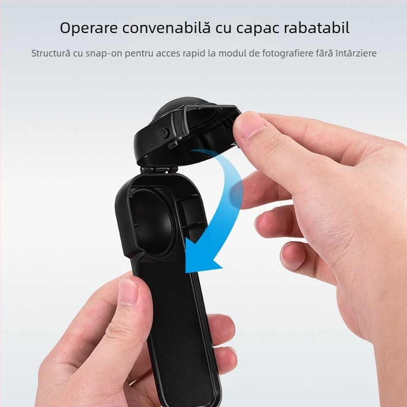 Flymile X5030_1 Set de capace de protecție pentru Insta360 X5 — capac ecran, capac obiectiv, protecție gimbal