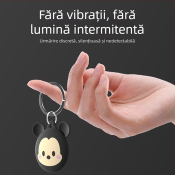 AK-28B locator GPS pentru Android și iOS; tracker universal pentru copii, persoane în vârstă și animale de companie; baterie 240mAh; poziționare globală, navigare pe hartă; purtat ca breloc