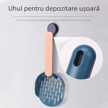 Lopată pentru nisip de pisică din ABS cu plasă fină – destinat pisicilor, marcă Dada Bear (brand privat autorizat)
