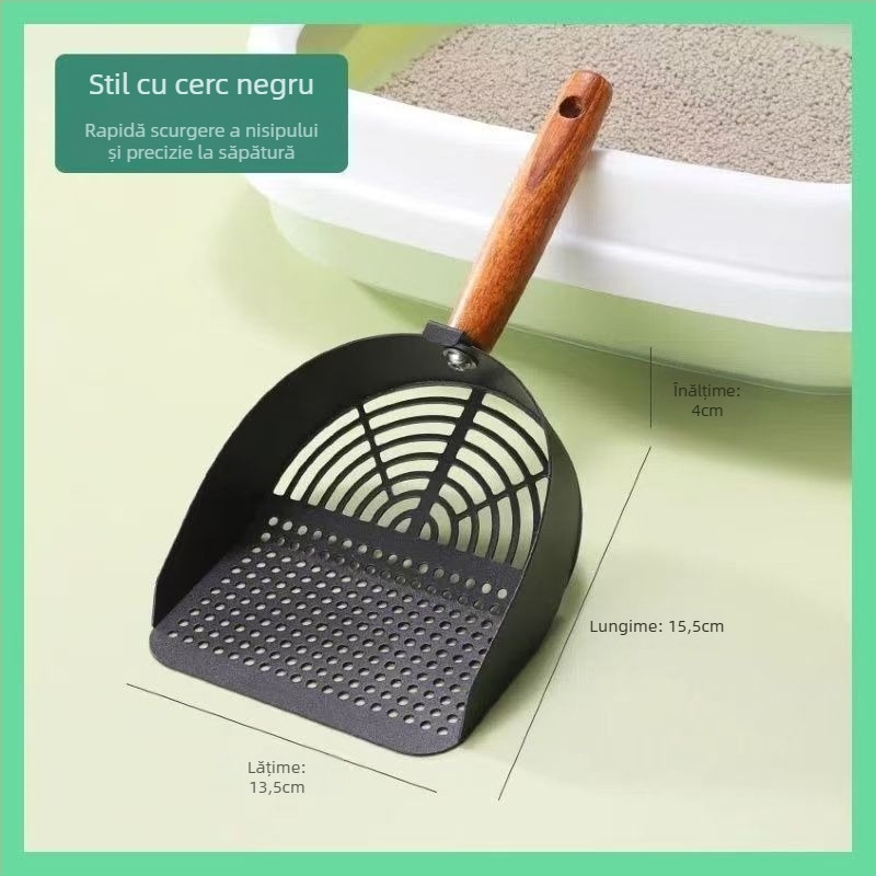 Lopată pentru nisip de pisici – ABS plastic; Brand: Altul; Import: Nu