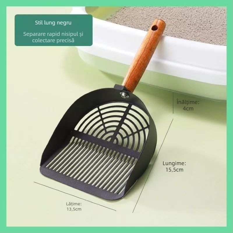 Lopată pentru nisip de pisici – ABS plastic; Brand: Altul; Import: Nu