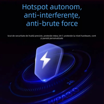 Router Wi‑Fi Portabil pentru utilizare în aer liber, design demontabil, 150 Mbps, 2,4 GHz, 802.11ac, 3G/4G (WCDMA/CDMA2000)