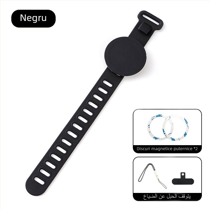 Suport pentru telefon outdoor, construcție din silicon și policarbonat, stil general, sprijină personalizarea