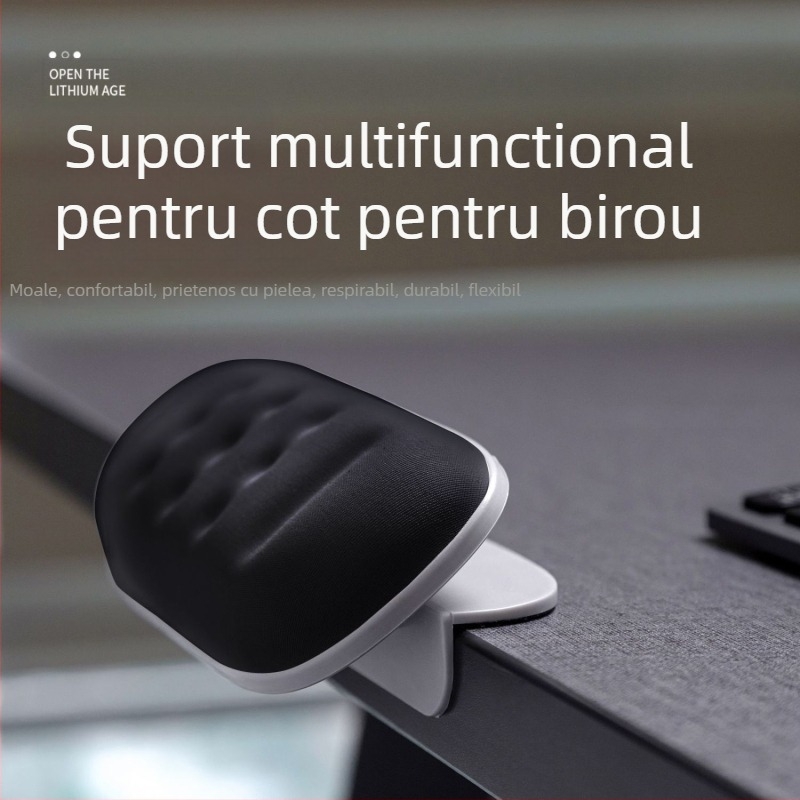 Covoraș de masă multifuncțional cu suport pentru cot și suport rotativ pentru încheietura mâinii, silicon antiderapant pentru birou, suport pentru tastatură, model 4658769769
