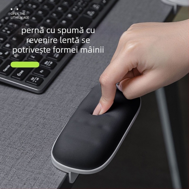 Covoraș de masă multifuncțional cu suport pentru cot și suport rotativ pentru încheietura mâinii, silicon antiderapant pentru birou, suport pentru tastatură, model 4658769769