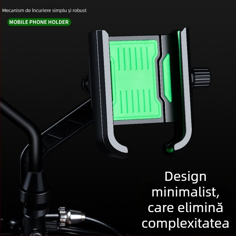 Suport pentru telefon auto/motocicletă cu umbrelă mică pentru protecție solară și ploaie, prindere cu clips, construcție din plastic, rezistent la apă, multifuncțional