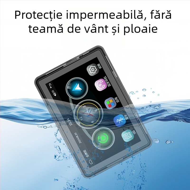 Camera de bord pentru motocicletă cu vizualizare 360°, senzor 2,0 MP, suport TF până la 64 GB, rezoluție 1600x600, montaj frontal pe motocicletă