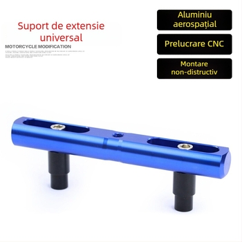 Suport universal pentru telefon pentru motocicletă, cu tijă extensibilă pentru DVR și navigație