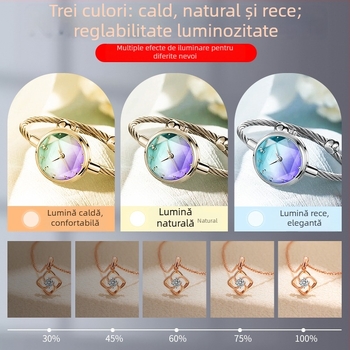 Cutie de iluminare LED pentru studio, fotografie de bijuterii