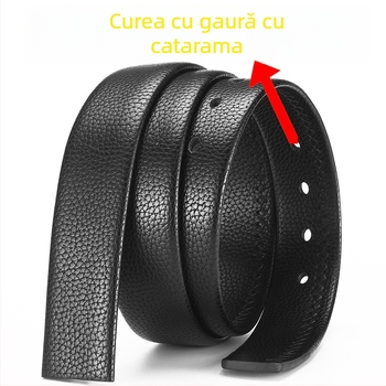 Curea de bărbați cu cataramă automată, piele sintetică, cataramă din aliaj, lățime 2–4 cm, stil business, versatil, simplu
