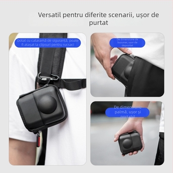 Carcasă de protecție pentru DJI Osmo 360 cameră panoramică, corp compact, rezistentă la șocuri