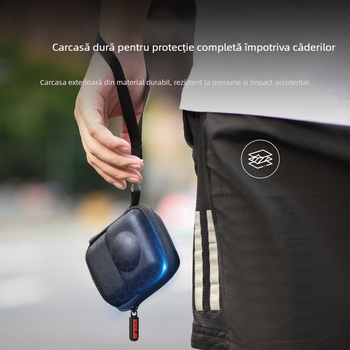 Carcasă de protecție pentru DJI Osmo 360 cameră panoramică, corp compact, rezistentă la șocuri