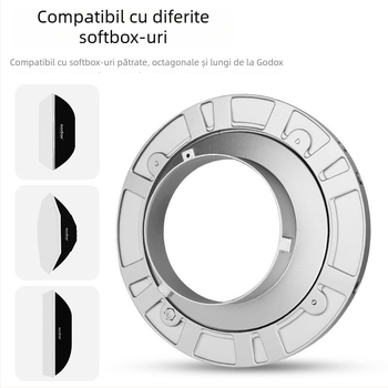 Godox Shenniu Soft Light Tool — Aliaj de aluminiu, încărcătură maximă sub 2 kg