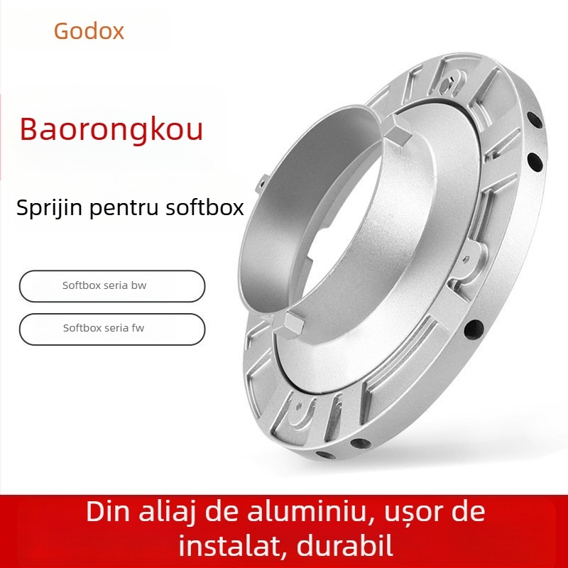 Godox Shenniu Soft Light Tool — Aliaj de aluminiu, încărcătură maximă sub 2 kg
