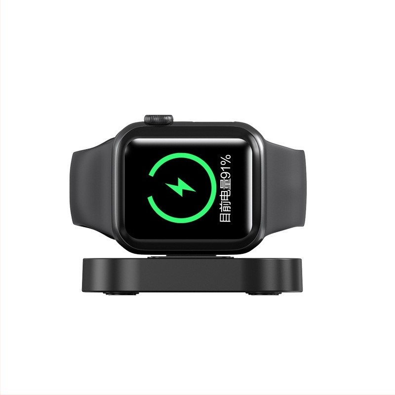 Încărcător vertical pentru Apple Watch cu încărcare wireless magnetic pentru seria iWatch 1–9 — 5W ieșire, 1A, QC3.0