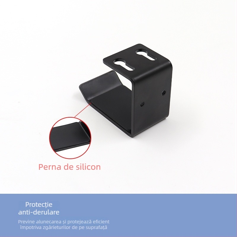 Suport desktop pentru căști, metalic, HH-009, fără găuri, compatibil universal