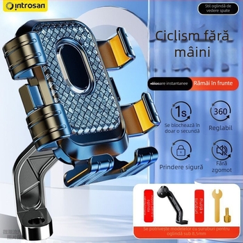 Air bag holder – Încărcare wireless, lipici moale, stil cyberpunk