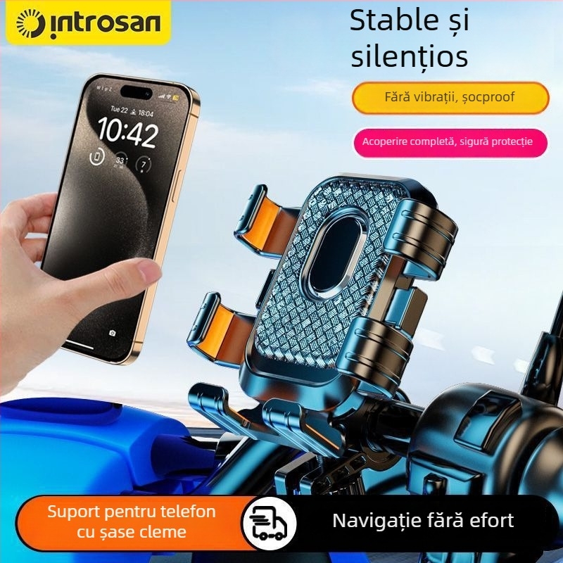 Air bag holder – Încărcare wireless, lipici moale, stil cyberpunk