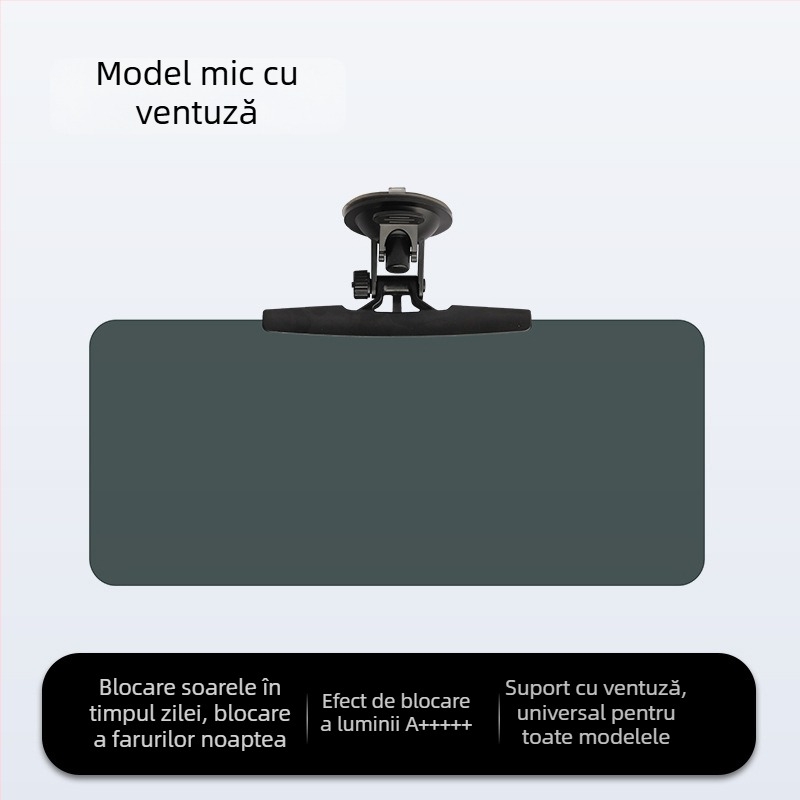Protecție solară pentru triciclu electric, instalare cu ventuze, PVC, potrivire generală