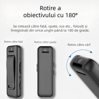 Stilou inteligent de înregistrare cu video, microfon bidirecțional