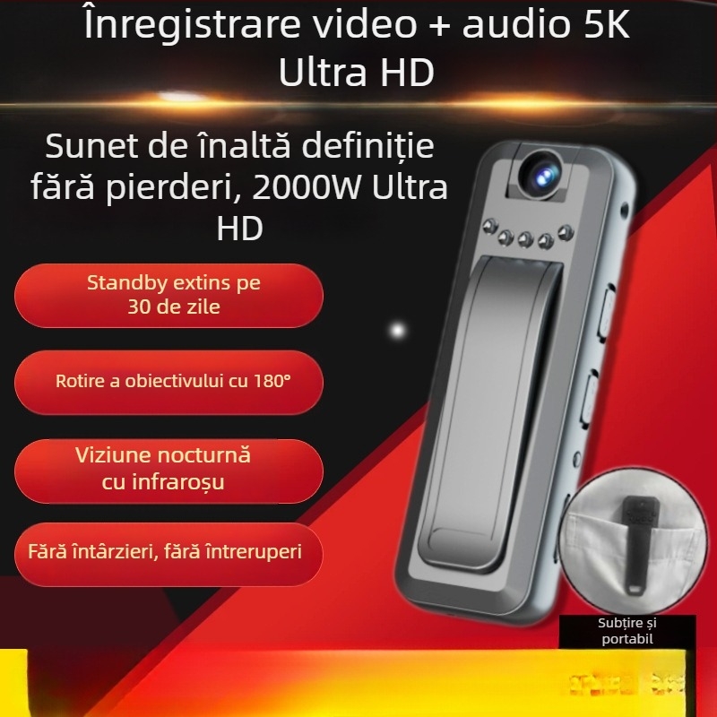 Stilou inteligent de înregistrare cu video, microfon bidirecțional