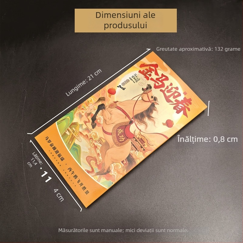 Casetă de afișare GPPS pentru monedă și bancnotă – tema Anul Calului 2026