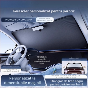 Cortină de protecție solară pentru parbrizul frontal Wenjie M5/M7/M8/M9