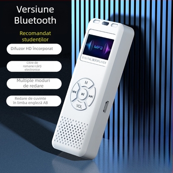 Player MP3/MP4 portabil cu ecran, înregistrator Bluetooth, radio FM, audiobook-uri, USB flash drive cu Bluetooth