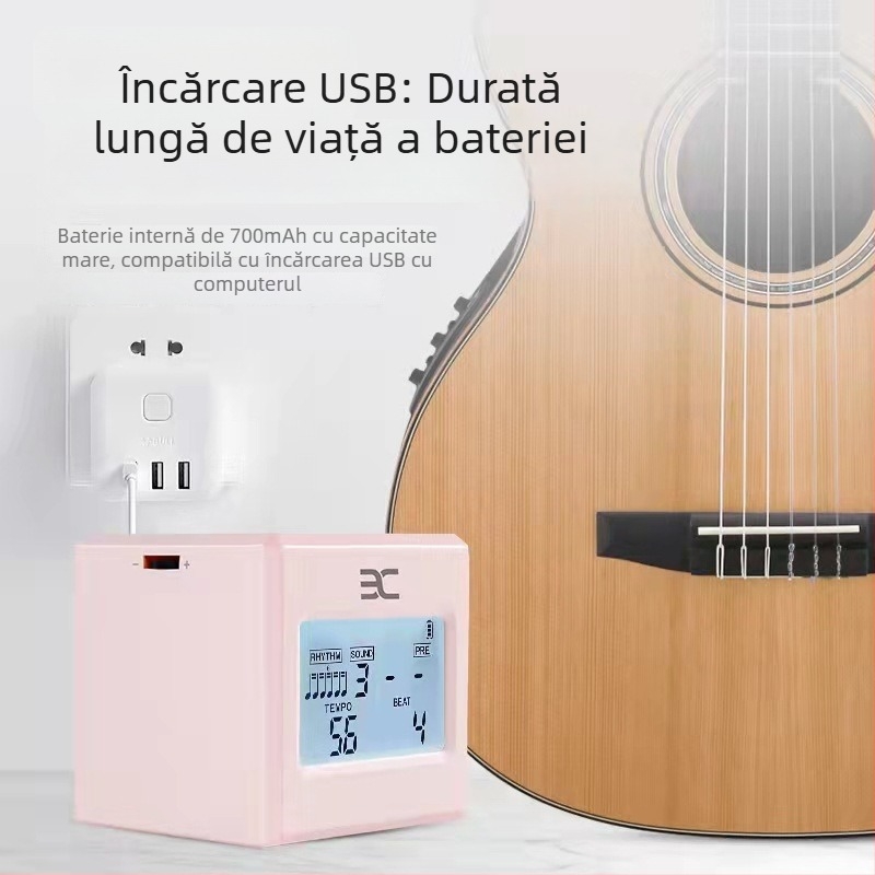 Metronom electronic ENO EM-A1 pentru pian, Guzheng, vioară, Erhu și tobe
