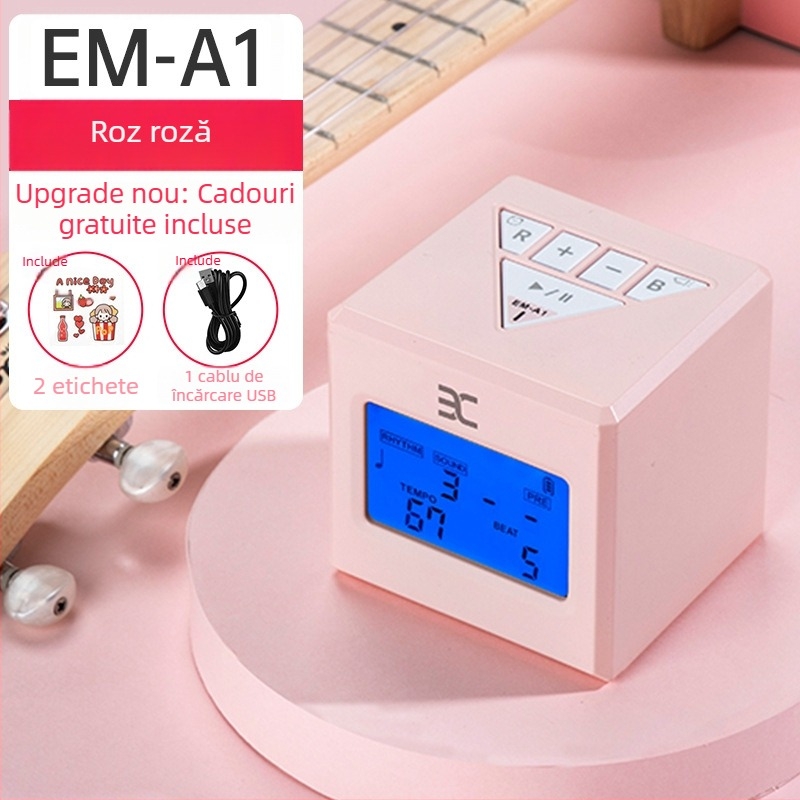 Metronom electronic ENO EM-A1 pentru pian, Guzheng, vioară, Erhu și tobe