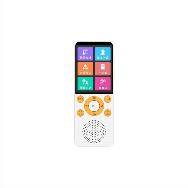 Dispozitiv portabil pentru ascultare și repetare în engleză pentru elevi (memorie de 8 GB, Bluetooth, ecran LCD, baterie reîncărcabilă)