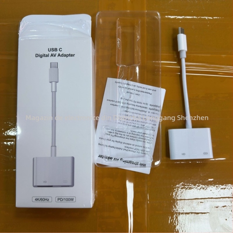 Cablu adaptor Type-C la HDMI – suport 4K, interfață HDMI, viteză 5 Gbps, lungime 0,1 m