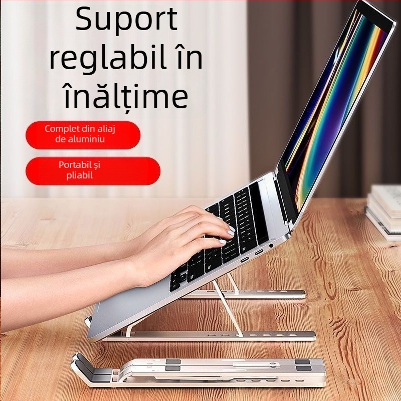 Suport de răcire pentru laptop cu 1 ventilator, model Double Fork, compatibil cu notebook-uri, construcție din plastic