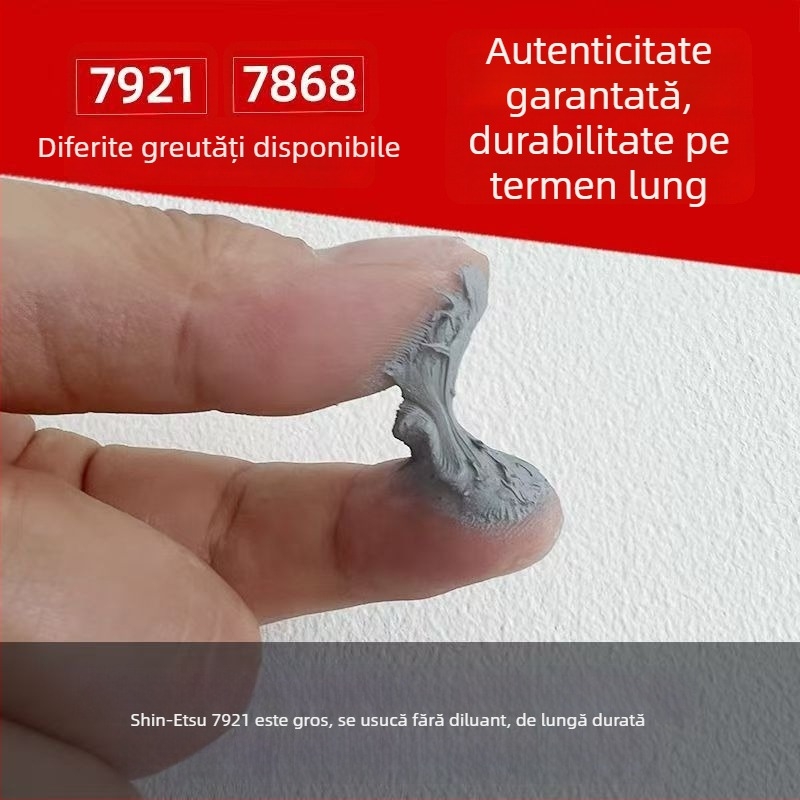 7921 pastă termică pentru CPU pentru procesoare desktop și laptop AMD/Intel