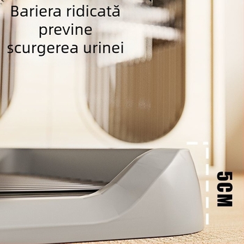 Lingxiang Toaletă pentru câini – ABS Plastic; Design anti-pășire; Fără import