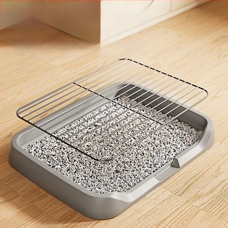 Lingxiang Toaletă pentru câini – ABS Plastic; Design anti-pășire; Fără import