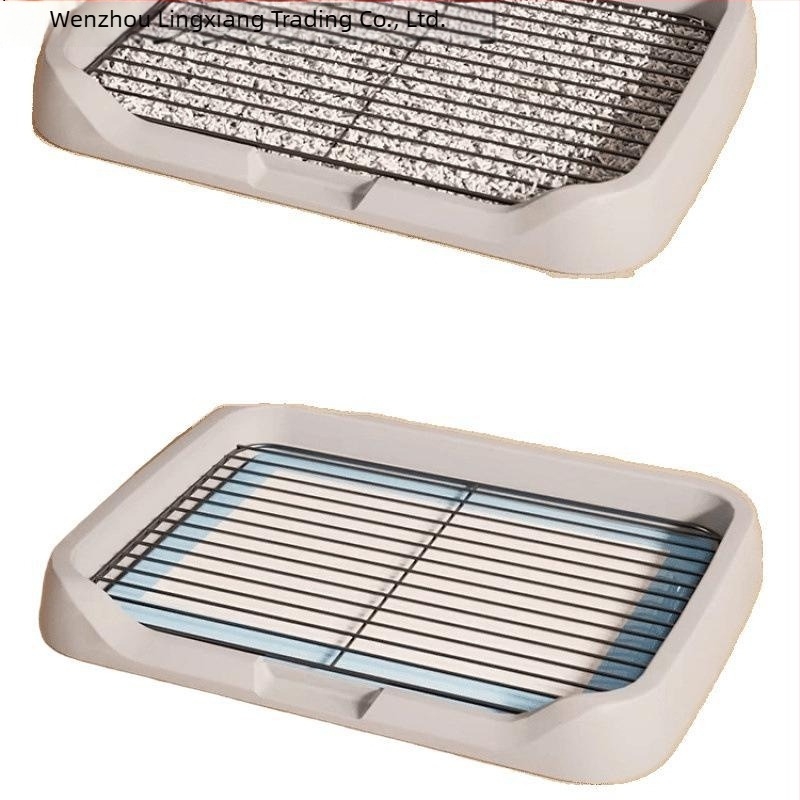 Lingxiang Toaletă pentru câini – ABS Plastic; Design anti-pășire; Fără import