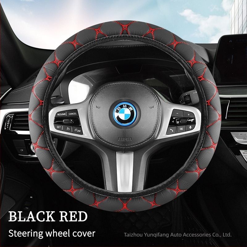 Husă de volan din piele artificială - universală, pentru toate sezoanele, montaj general, compatibilă cu majoritatea mașinilor, stil matur