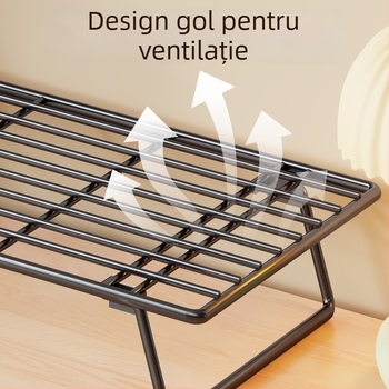 Mugg Suport de birou pentru monitor și laptop, din fier, model 2325605528241799680