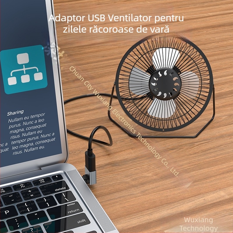 Adaptor Type-C către USB 3.0, unghi de 90°, Type-C masculin către USB-A feminin, nucleu de cupru, USB 3.0