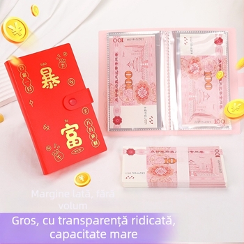 Jurnal de economii cu husă PP, legare de 100 foi, capacitate 100 foi, cadou de călătorie