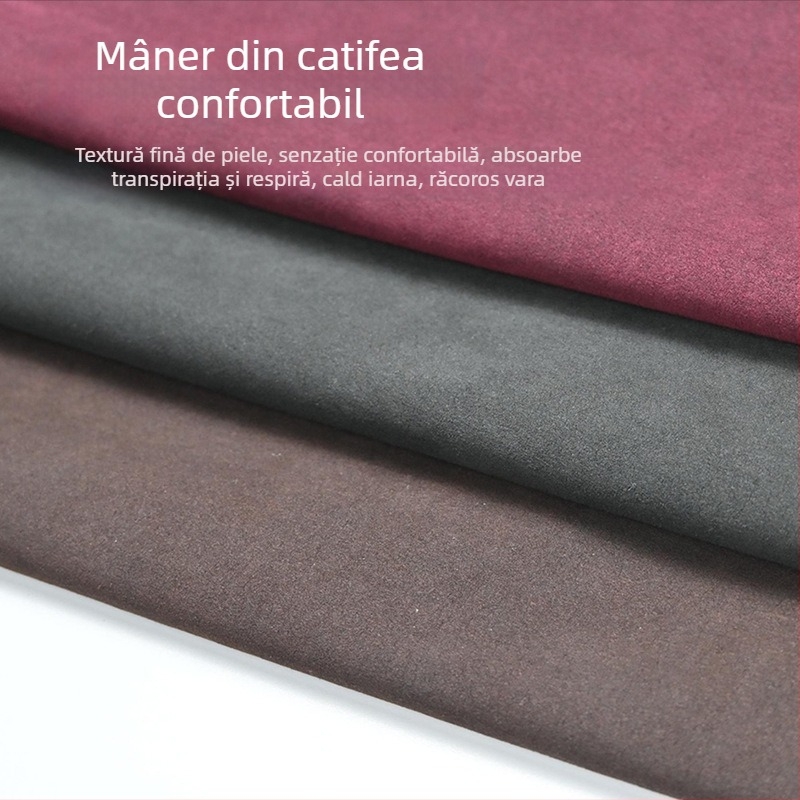 Husă volan Volkswagen - velur și piele cu fibră de carbon, 3D embosat, model imprimat, pentru toate anotimpurile, montaj dedicat vehiculului, cusut manual și cu mașina