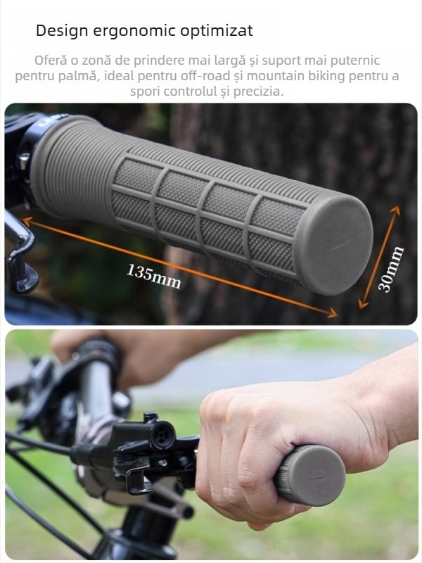 Acoperire ghidon bicicletă MTB - metal, unisex, Lebycle/Lebaike