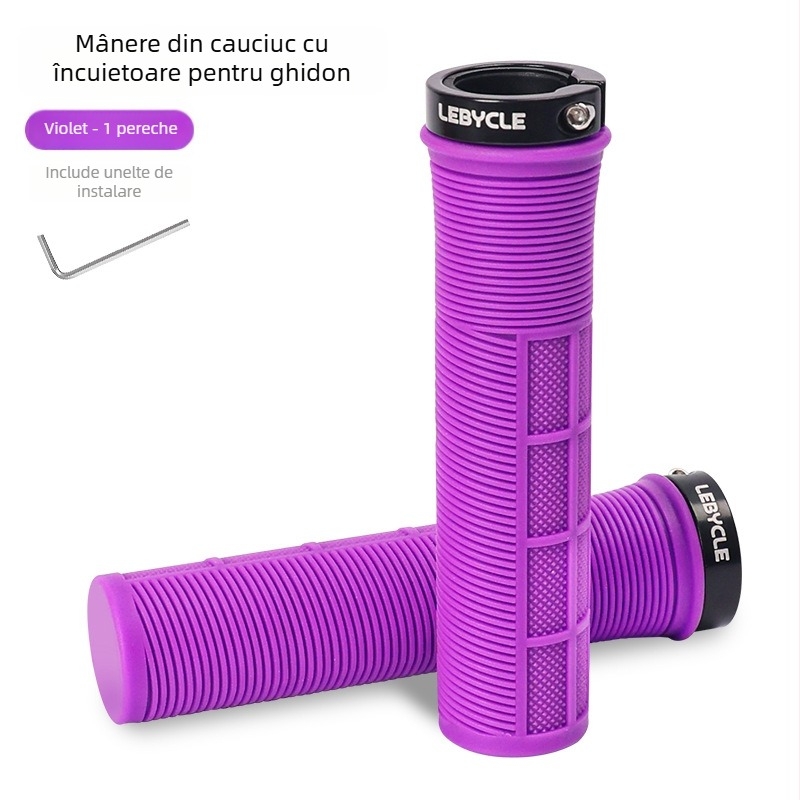 Acoperire ghidon bicicletă MTB - metal, unisex, Lebycle/Lebaike